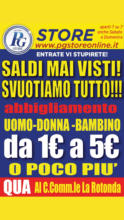 Saldi mai visti!