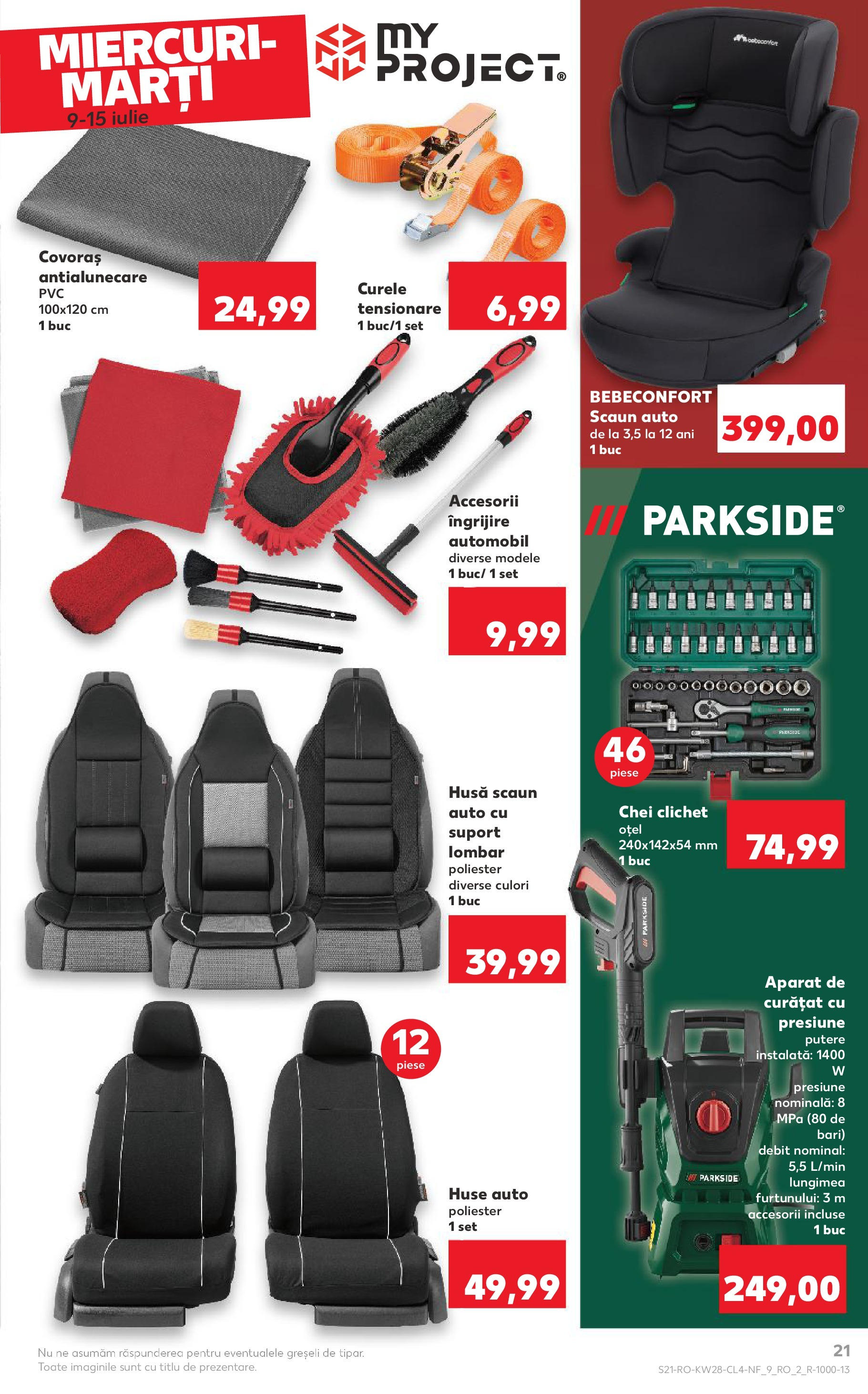 Catalog Kaufland - Râșnov Nonfood 09.07.2025 - Revista si Oferta | Pagină: 21 | Produse: Scaun