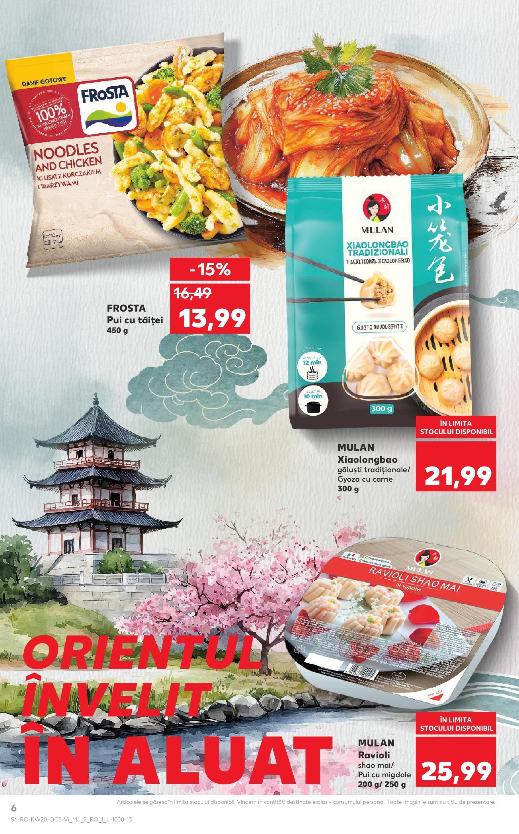 Catalog Kaufland - Deva 11.07.2025 - Revista si Oferta | Pagină: 6 | Produse: Hacıyatmaz Kedi Oyuncağı, Aluat, Migdale, Noodles