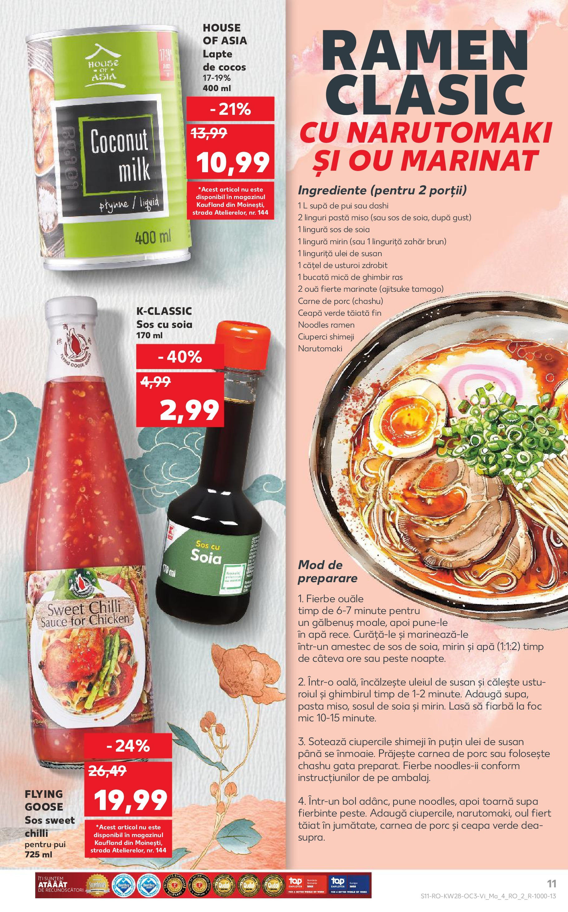 Catalog Kaufland - Deva 11.07.2025 - Revista si Oferta | Pagină: 11 | Produse: Hacıyatmaz Kedi Oyuncağı, Lapte, Pește, Ceapă
