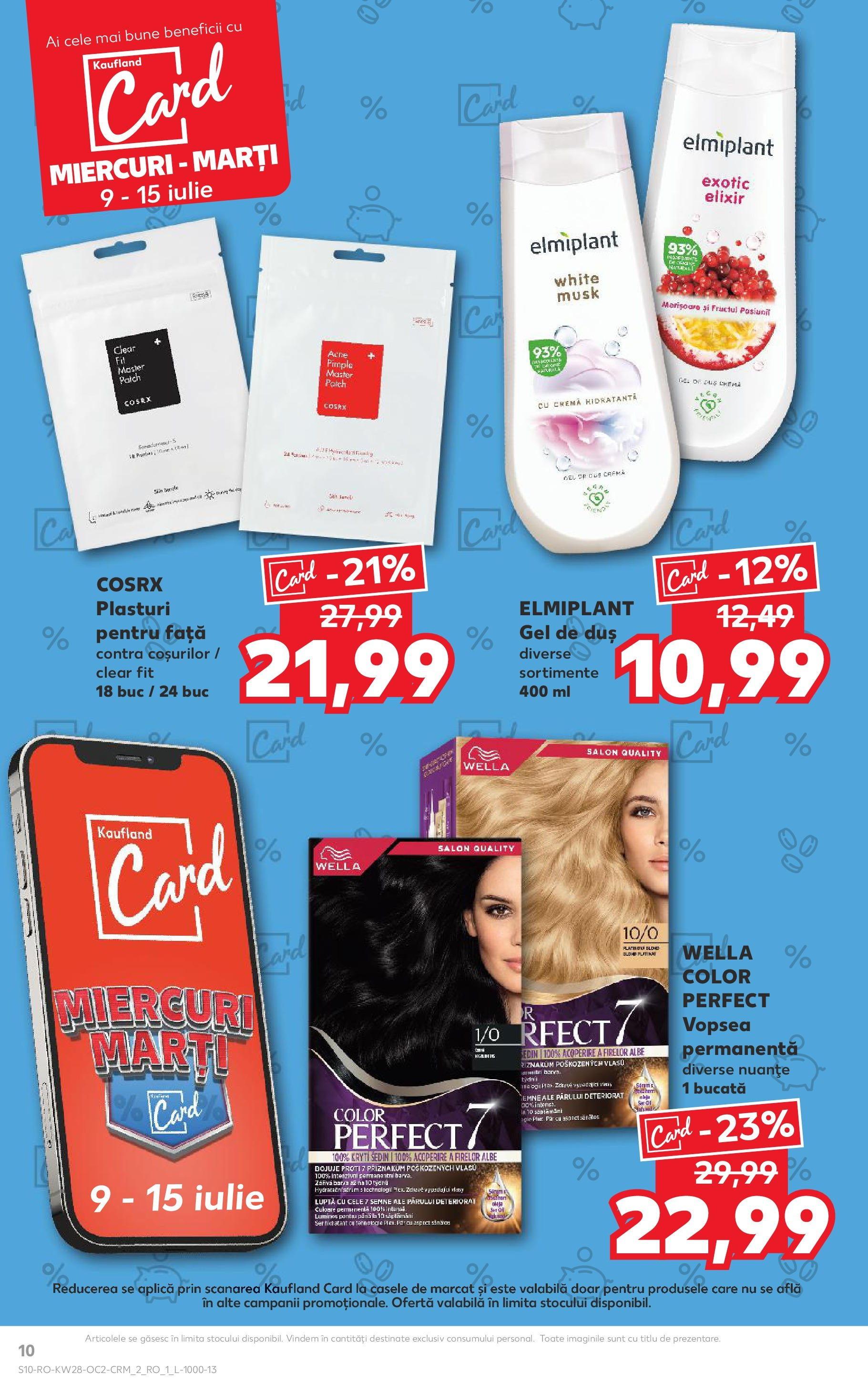 Kaufland - Catalog Kaufland până în data de 15.07.2025 08.07.2025 || Revista si Oferte | Pagină: 10 | Produse: Elixir, Duș, Cremă, Gel de duș Kaufland - Catalog Kaufland până în data de 15.07.2025 08.07.2025 - Revista si Oferta | Pagină: 10 | Produse: Elixir, Duș, Cremă, Gel de duș