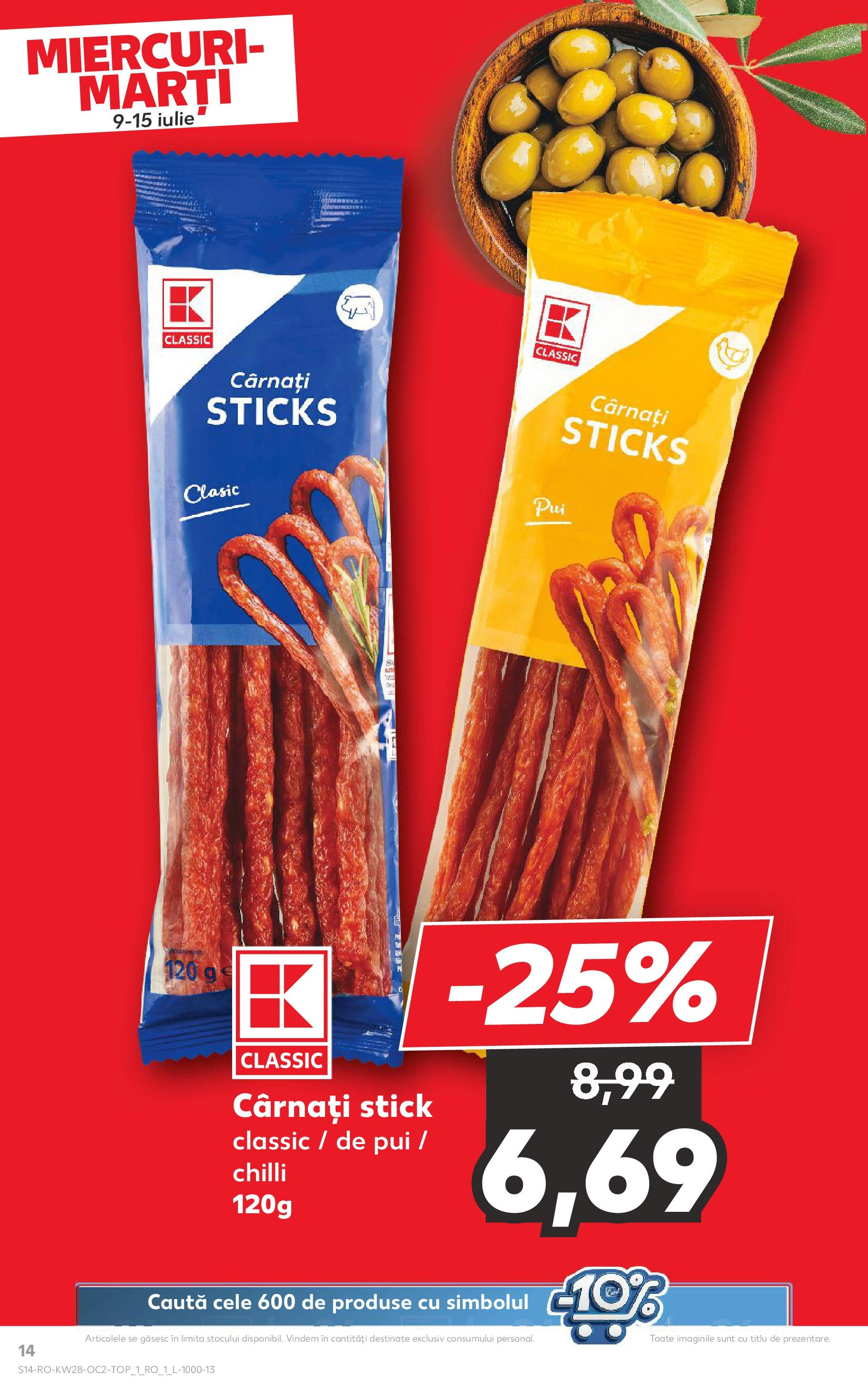 Kaufland - Catalog Kaufland până în data de 15.07.2025 08.07.2025 || Revista si Oferte | Pagină: 14 | Produse: Chilli, Hacıyatmaz Kedi Oyuncağı, Cârnați Kaufland - Catalog Kaufland până în data de 15.07.2025 08.07.2025 - Revista si Oferta | Pagină: 14 | Produse: Chilli, Hacıyatmaz Kedi Oyuncağı, Cârnați
