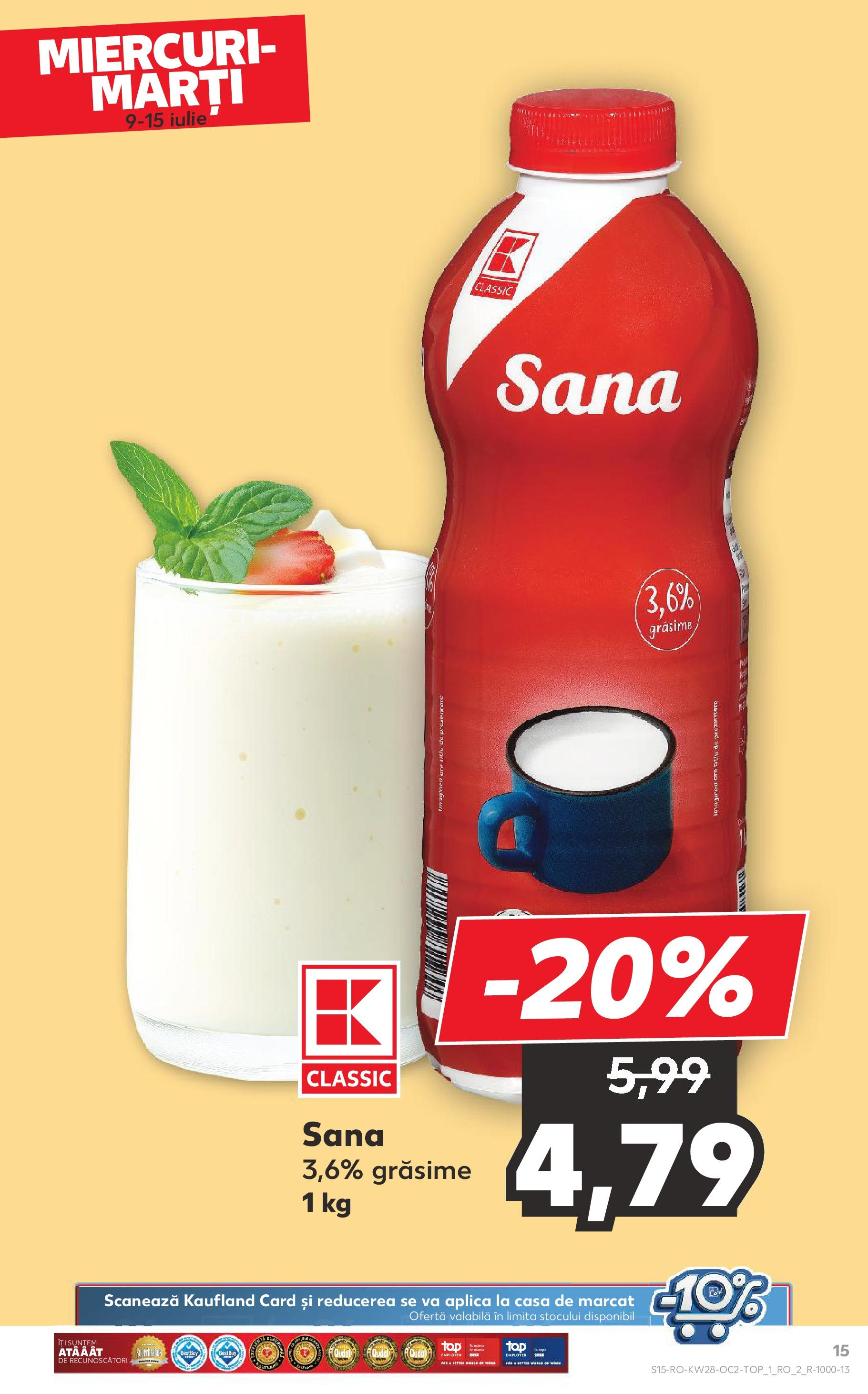 Kaufland - Catalog Kaufland până în data de 15.07.2025 08.07.2025 || Revista si Oferte | Pagină: 15 Kaufland - Catalog Kaufland până în data de 15.07.2025 08.07.2025 - Revista si Oferta | Pagină: 15