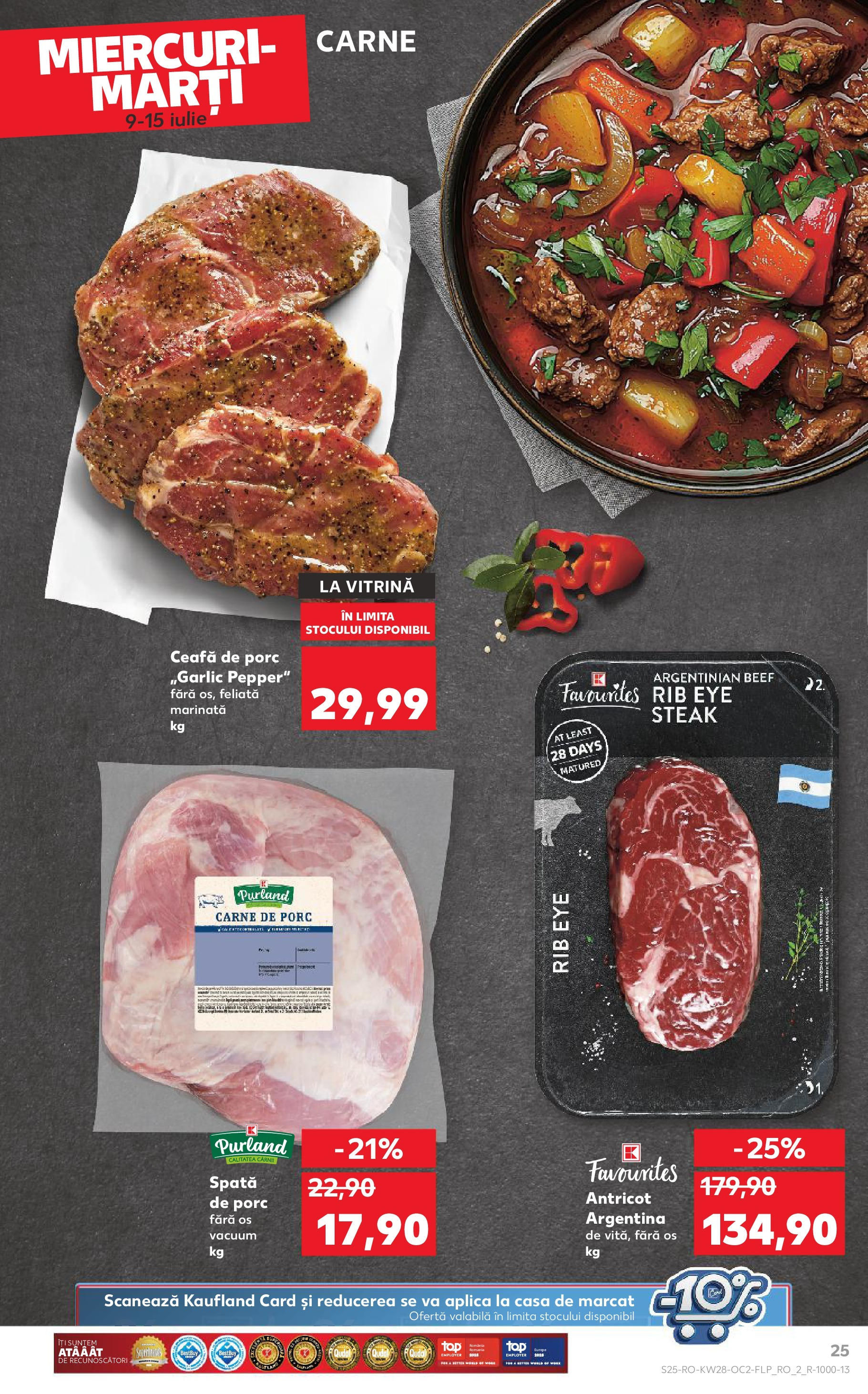 Kaufland - Catalog Kaufland până în data de 15.07.2025 08.07.2025 || Revista si Oferte | Pagină: 25 | Produse: Keçeli kalem, Vitrină, Carne De Porc Kaufland - Catalog Kaufland până în data de 15.07.2025 08.07.2025 - Revista si Oferta | Pagină: 25 | Produse: Keçeli kalem, Vitrină, Carne De Porc