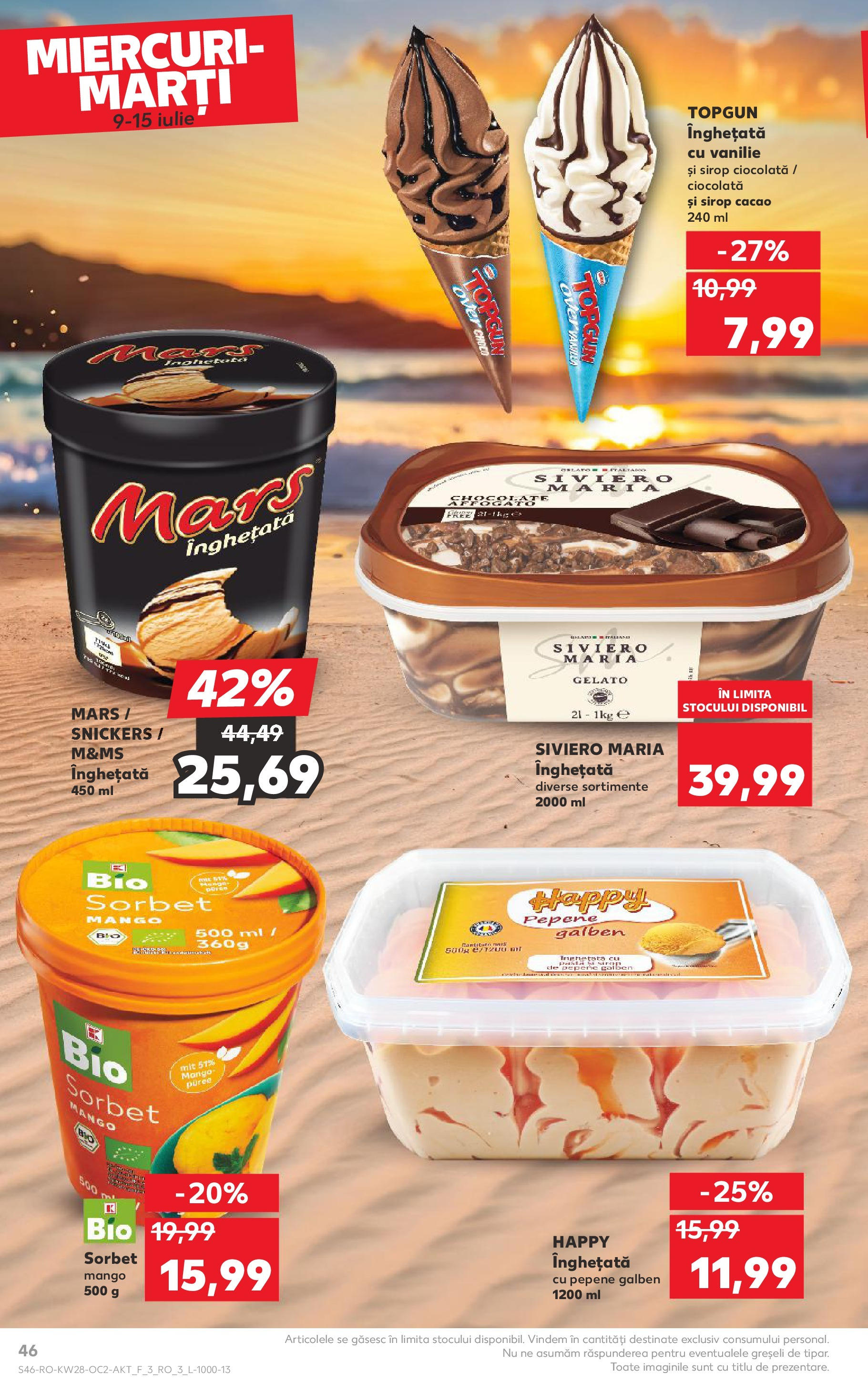 Kaufland - Catalog Kaufland până în data de 15.07.2025 08.07.2025 || Revista si Oferte | Pagină: 46 | Produse: Pepene Galben, Cacao, Înghețată, Mango Kaufland - Catalog Kaufland până în data de 15.07.2025 08.07.2025 - Revista si Oferta | Pagină: 46 | Produse: Pepene Galben, Cacao, Înghețată, Mango