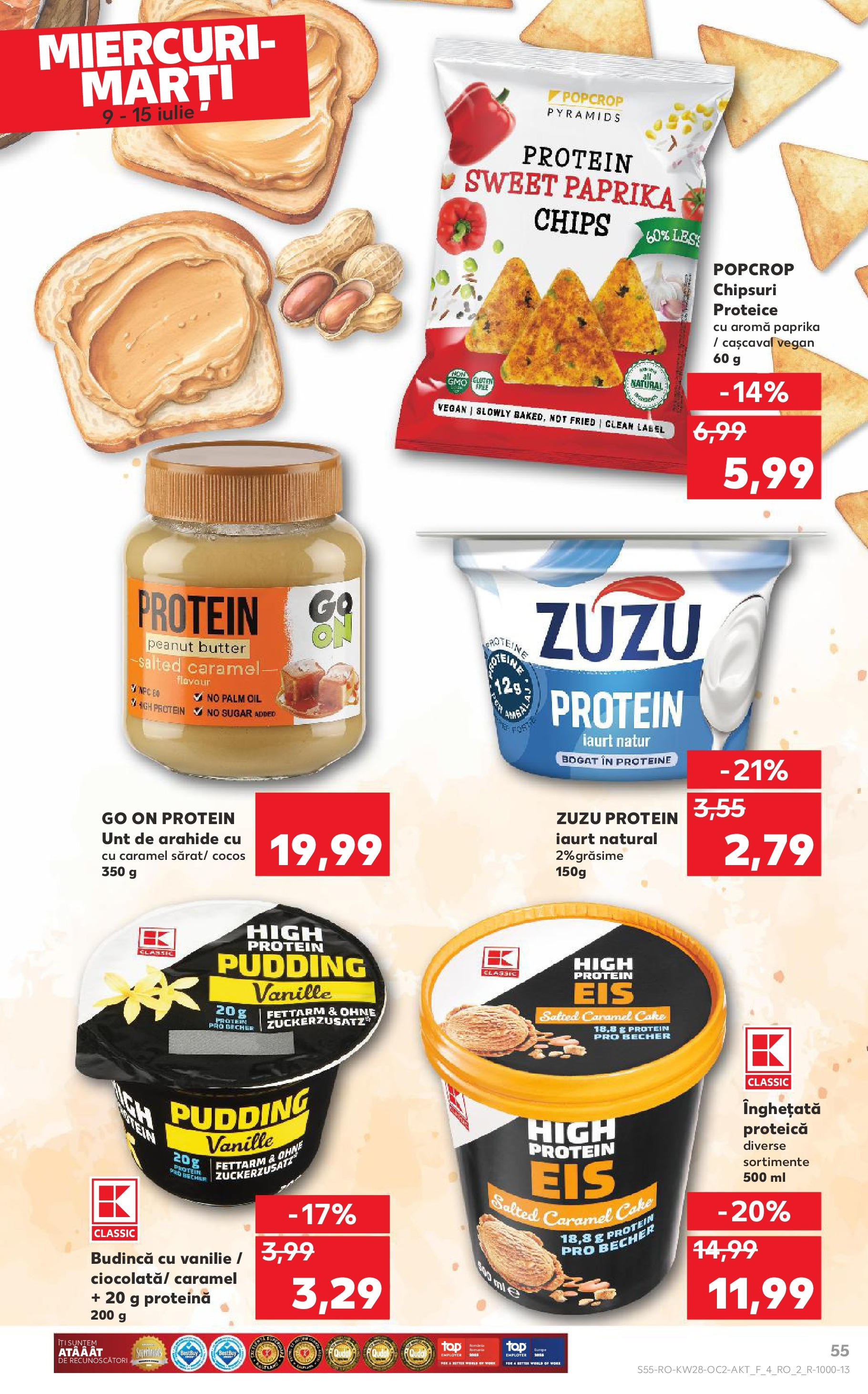 Kaufland - Catalog Kaufland până în data de 15.07.2025 08.07.2025 || Revista si Oferte | Pagină: 55 | Produse: Masaüstü kılıfı, Cașcaval, Unt, Chipsuri Kaufland - Catalog Kaufland până în data de 15.07.2025 08.07.2025 - Revista si Oferta | Pagină: 55 | Produse: Masaüstü kılıfı, Cașcaval, Unt, Chipsuri