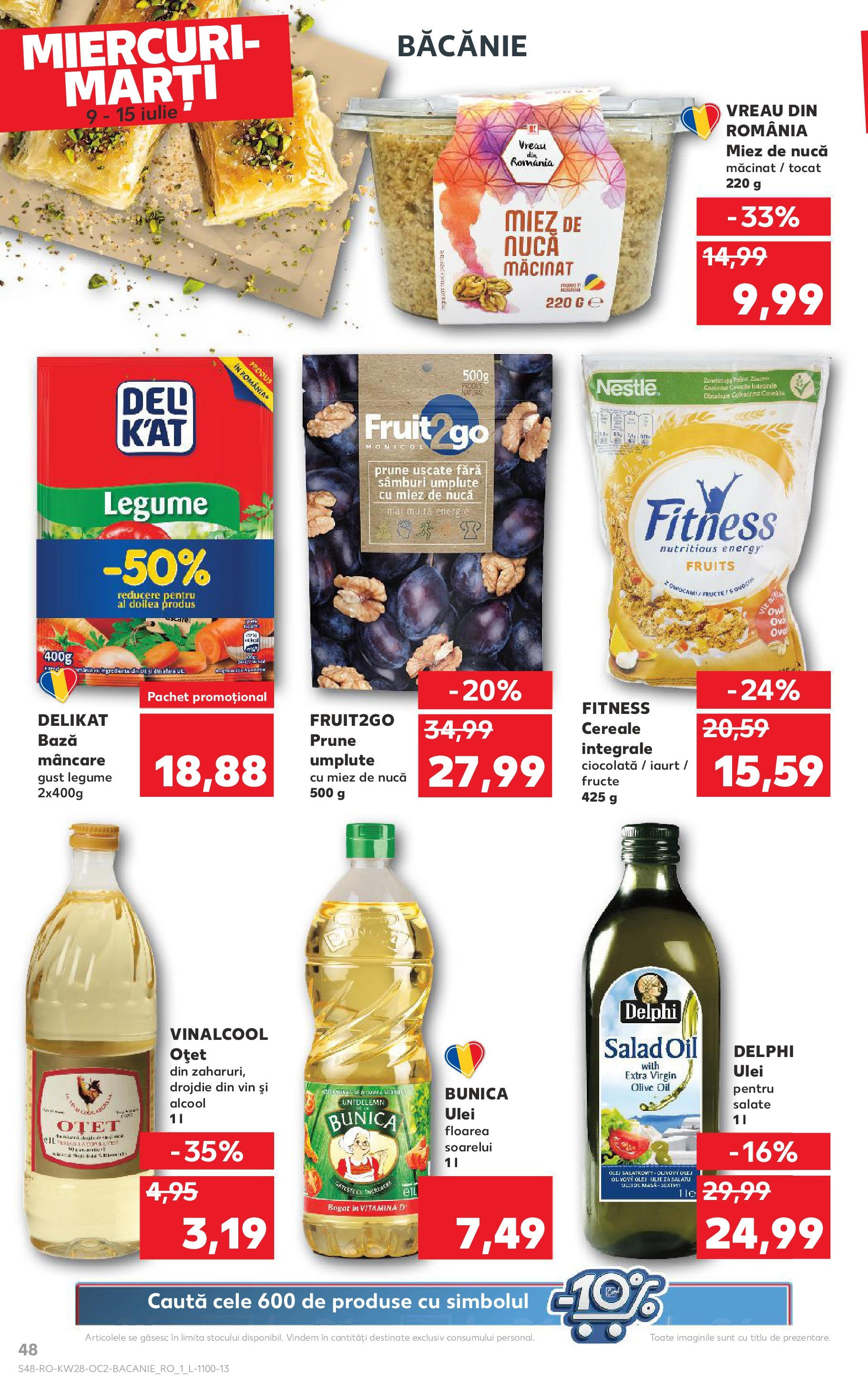 Kaufland - Catalog Kaufland până în data de 15.07.2025 08.07.2025 || Revista si Oferte | Pagină: 48 | Produse: Masă, Ciocolată, Oțet, Vin Kaufland - Catalog Kaufland până în data de 15.07.2025 08.07.2025 - Revista si Oferta | Pagină: 48 | Produse: Masă, Ciocolată, Oțet, Vin