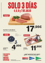 4, 5, 6 y 7 de julio