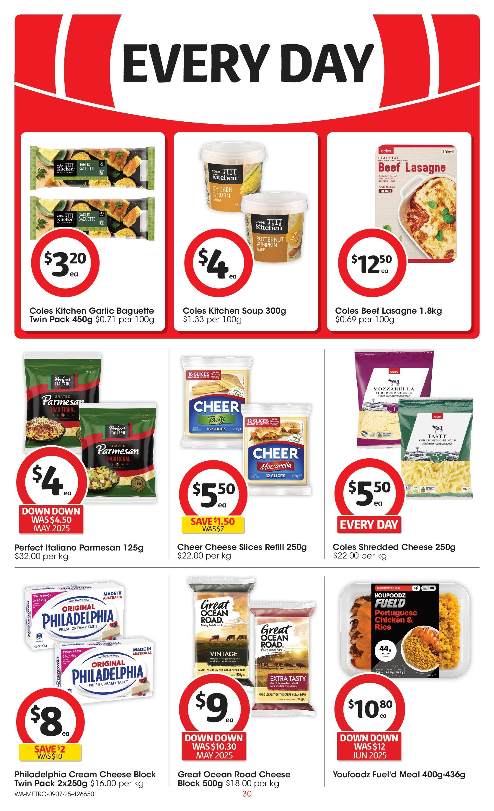 ﻿﻿Coles catalogue valid from 09/07/2025 > Online Australia | Page: 30 | Products: Chicken, Soup, Garlic, Pumpkin