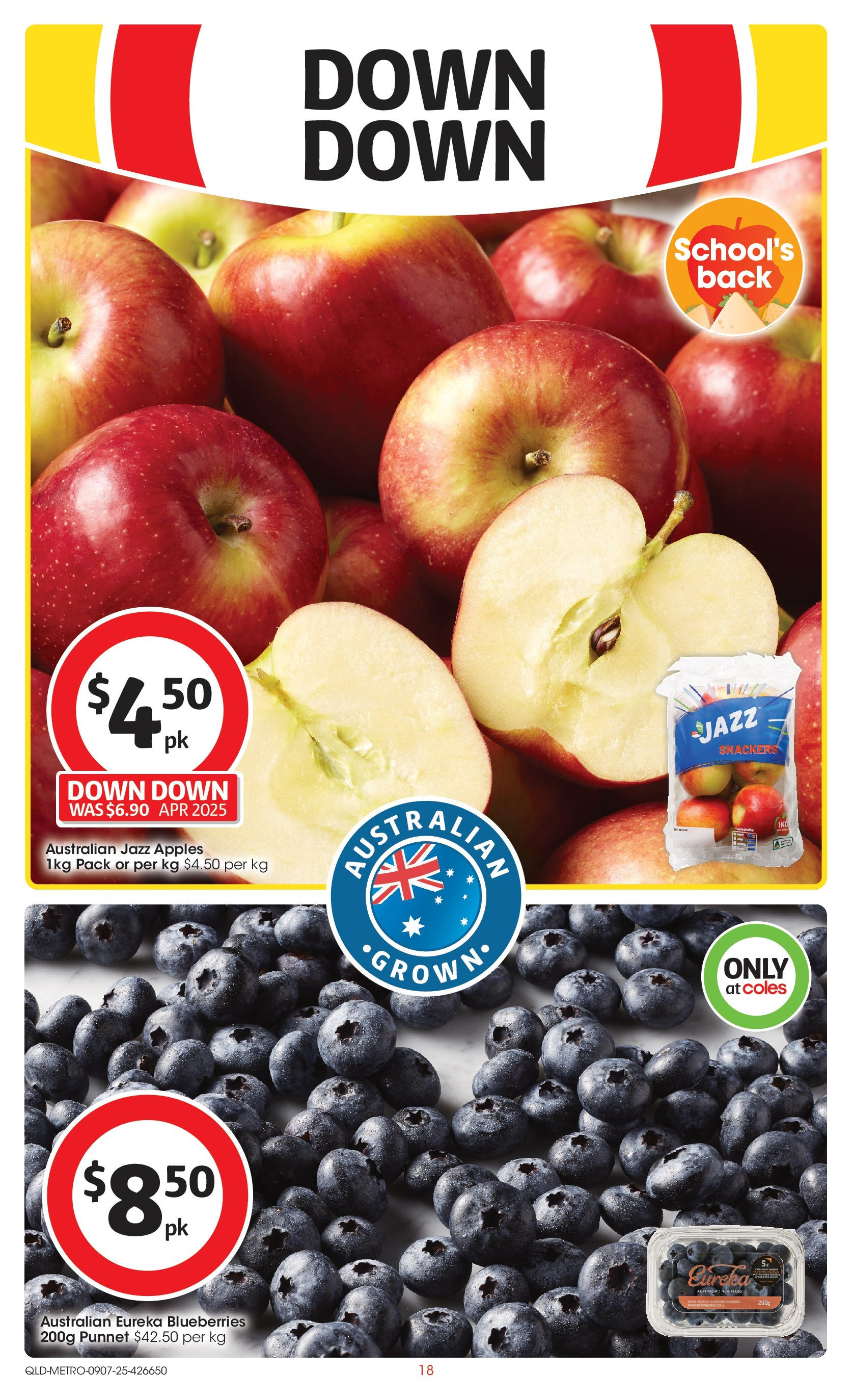 ﻿﻿Coles catalogue valid from 09/07/2025 > Online Australia | Page: 18 | Products: Apples, Blueberries