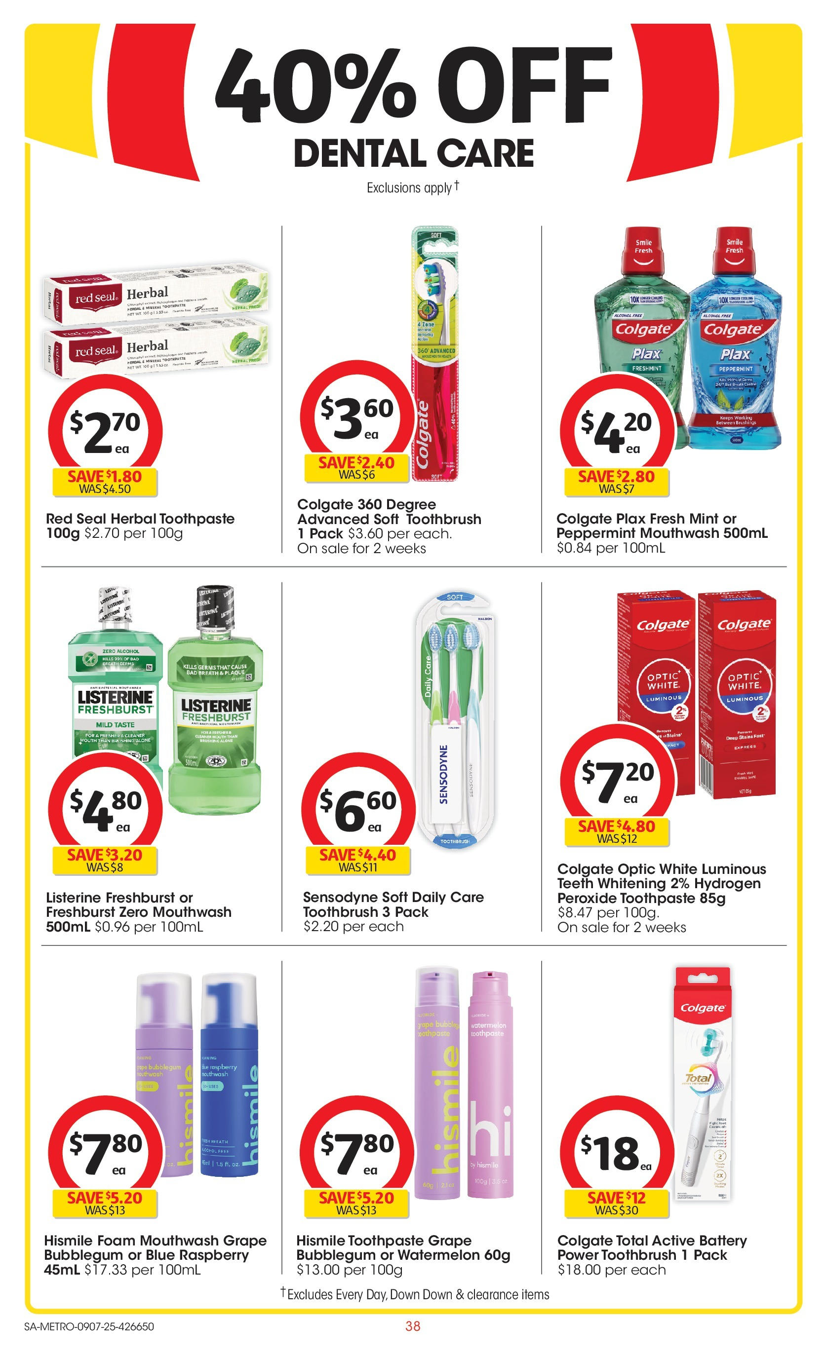 ﻿﻿Coles catalogue valid from 09/07/2025 > Online Australia | Page: 38