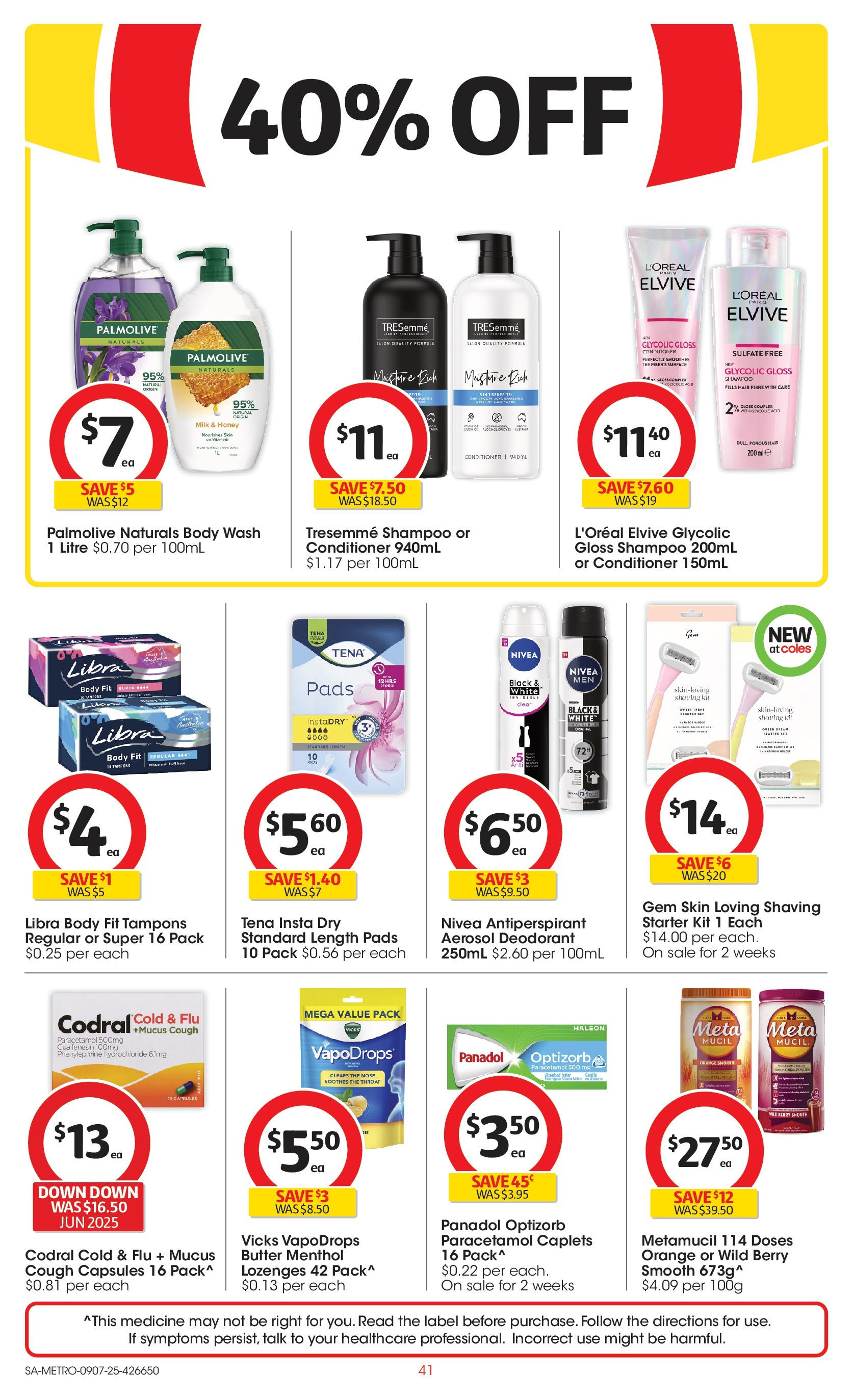 ﻿﻿Coles catalogue valid from 09/07/2025 > Online Australia | Page: 41 | Products: Fragrance, Yoghurt, Lamb, Rice