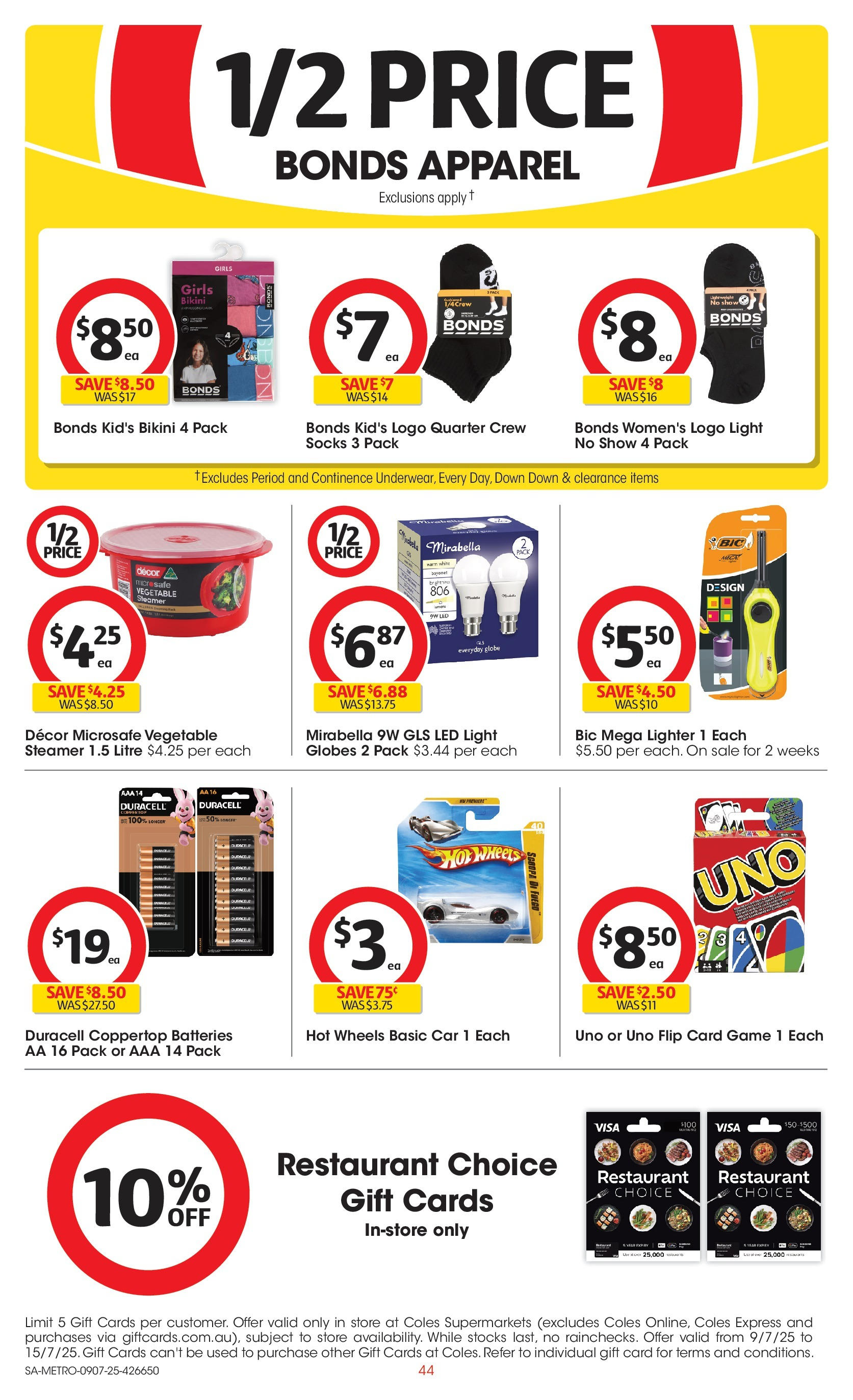 ﻿﻿Coles catalogue valid from 09/07/2025 > Online Australia | Page: 44 | Products: Chicken, Beef, Dog food, Date