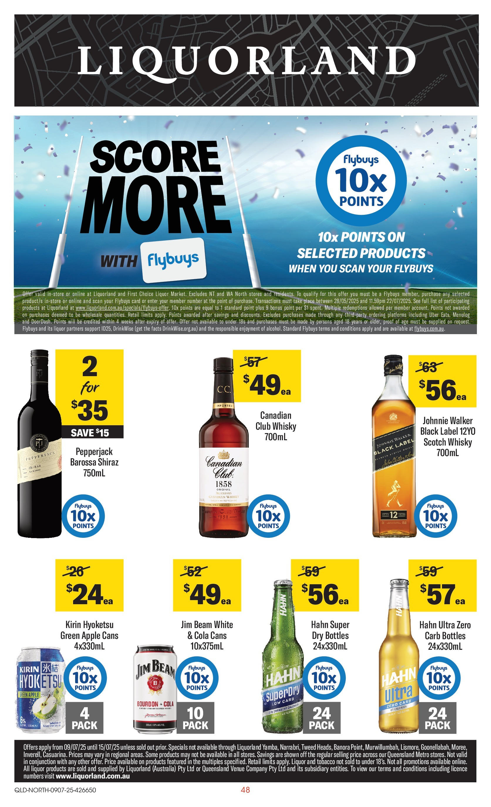 ﻿﻿Coles catalogue valid from 09/07/2025 > Online Australia | Page: 48 | Products: Bourbon, Platforms, Scotch