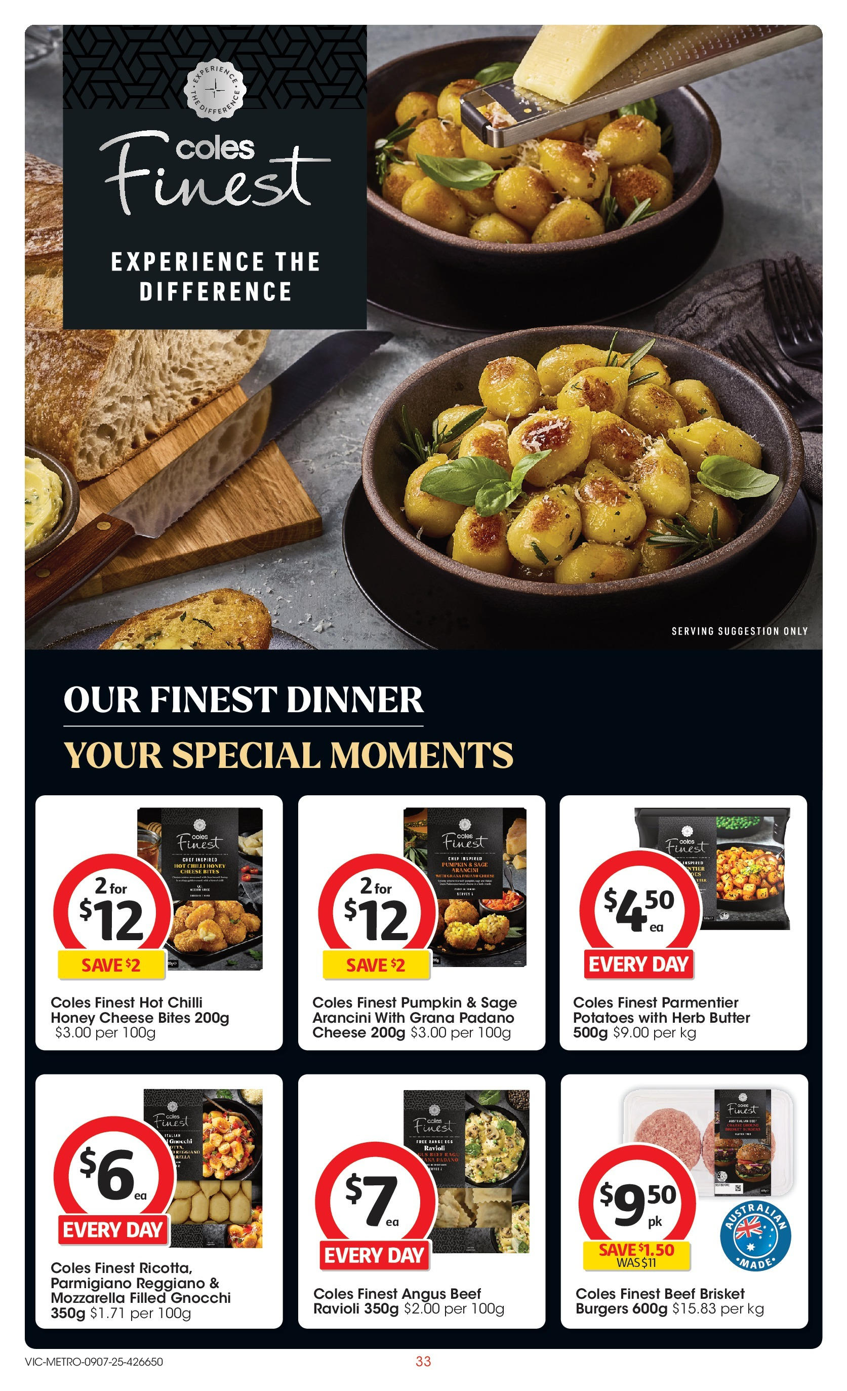 ﻿﻿Coles catalogue valid from 09/07/2025 > Online Australia | Page: 33 | Products: Herb, Honey, Potatoes, Chilli