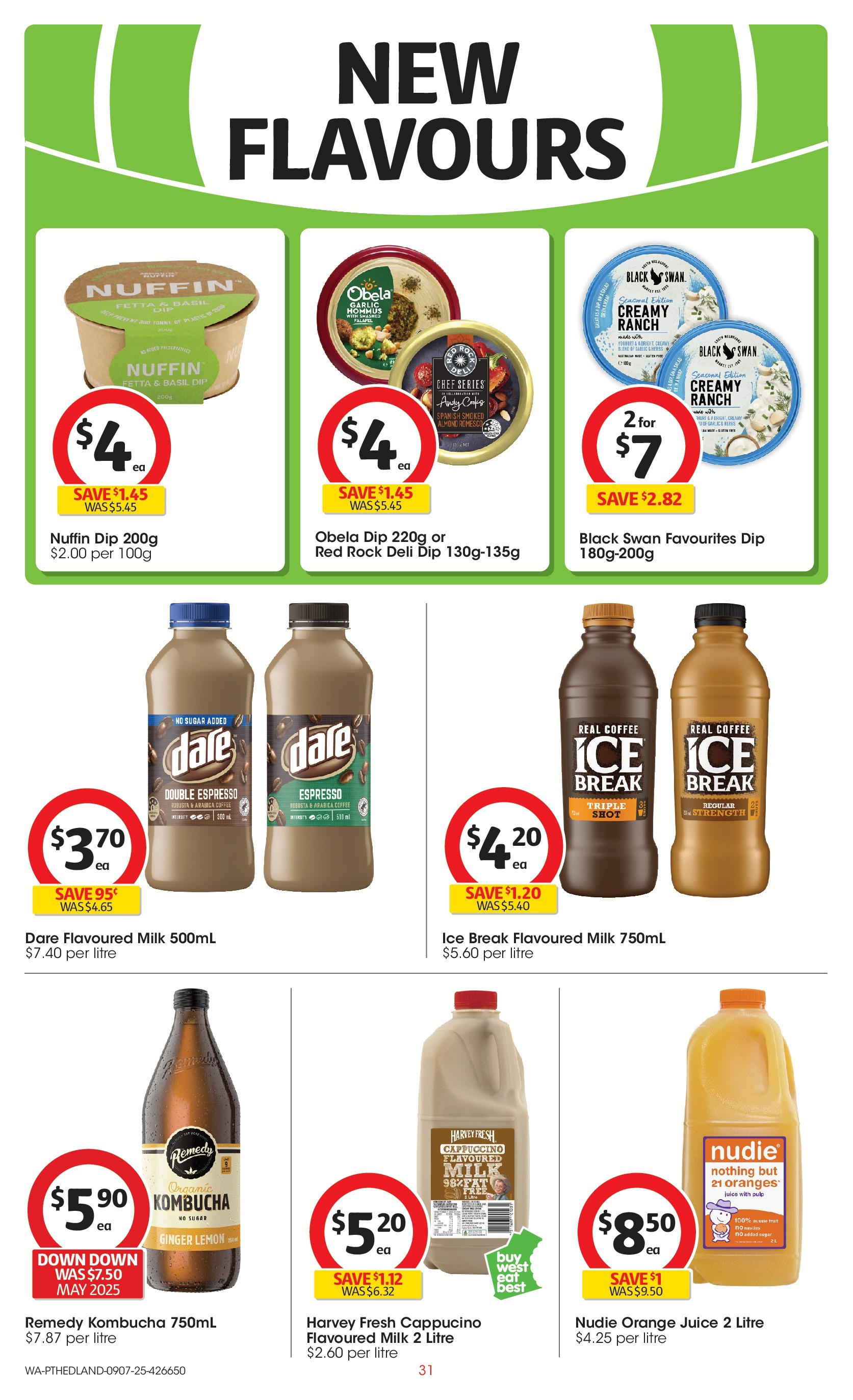 ﻿﻿Coles catalogue valid from 09/07/2025 > Online Australia | Page: 31 | Products: Ginger, Juice, Sugar, Lemon