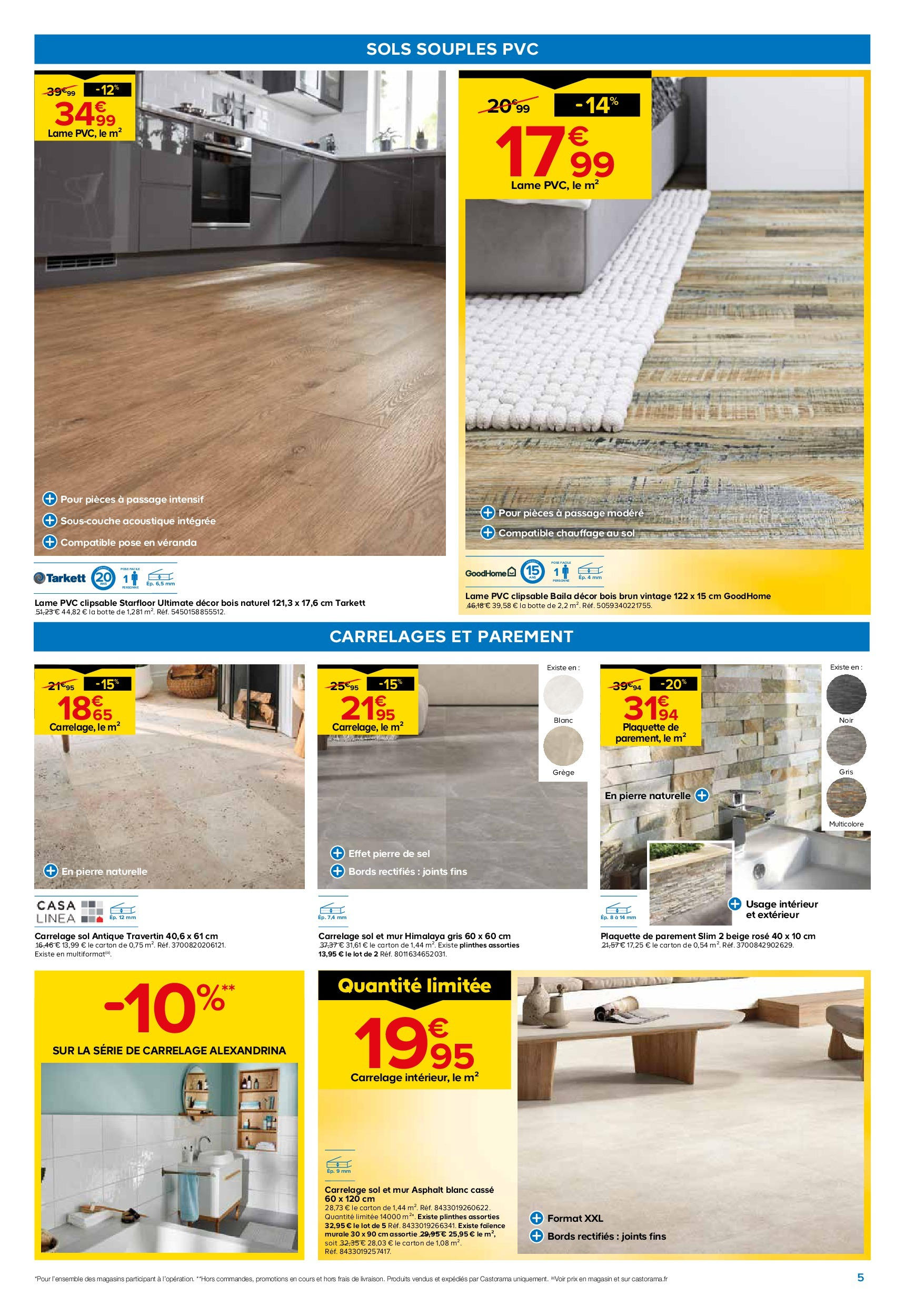 Castorama - Castolidays, projets d'été à super prix ! à partir du 08/07/2025 - promo en ligne | Page: 5 | Produits: Sel