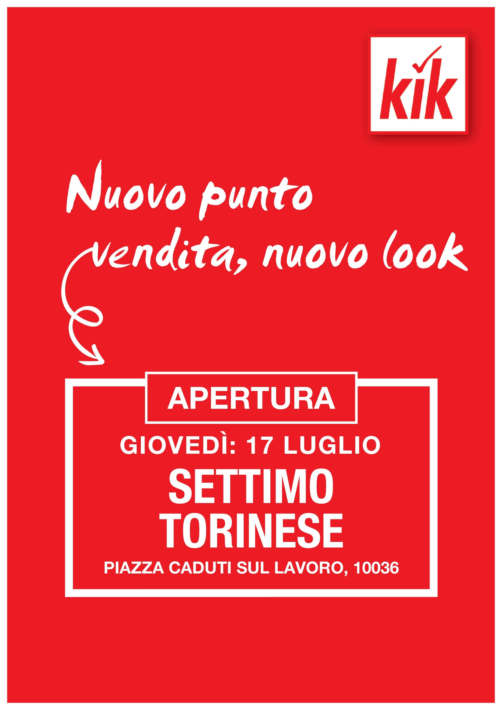 Volantino KiK valido da 13/07/2025 numero di pagina 1