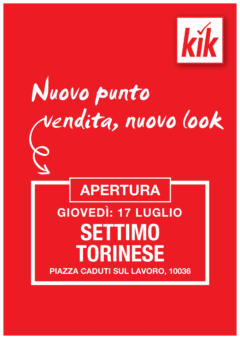 Anteprima del volantino KiK - KiK volantino fino al 16.07.2025 valido a partire dal 13.07.2025