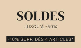 SOLDES jusqu'à -50 %