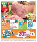 Supermarché MATCH VOS PROMOS de l'été - au 20.07.2025