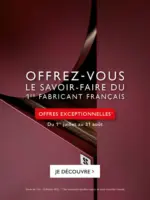 Cuisines Schmidt Offrez-vous le savoir-faire du premier fabricant français* ! - au 31.08.2025