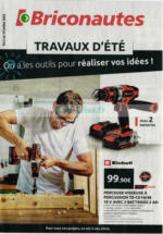 Les Briconautes TRAVAUX D'ÉTÉ - au 19.07.2025
