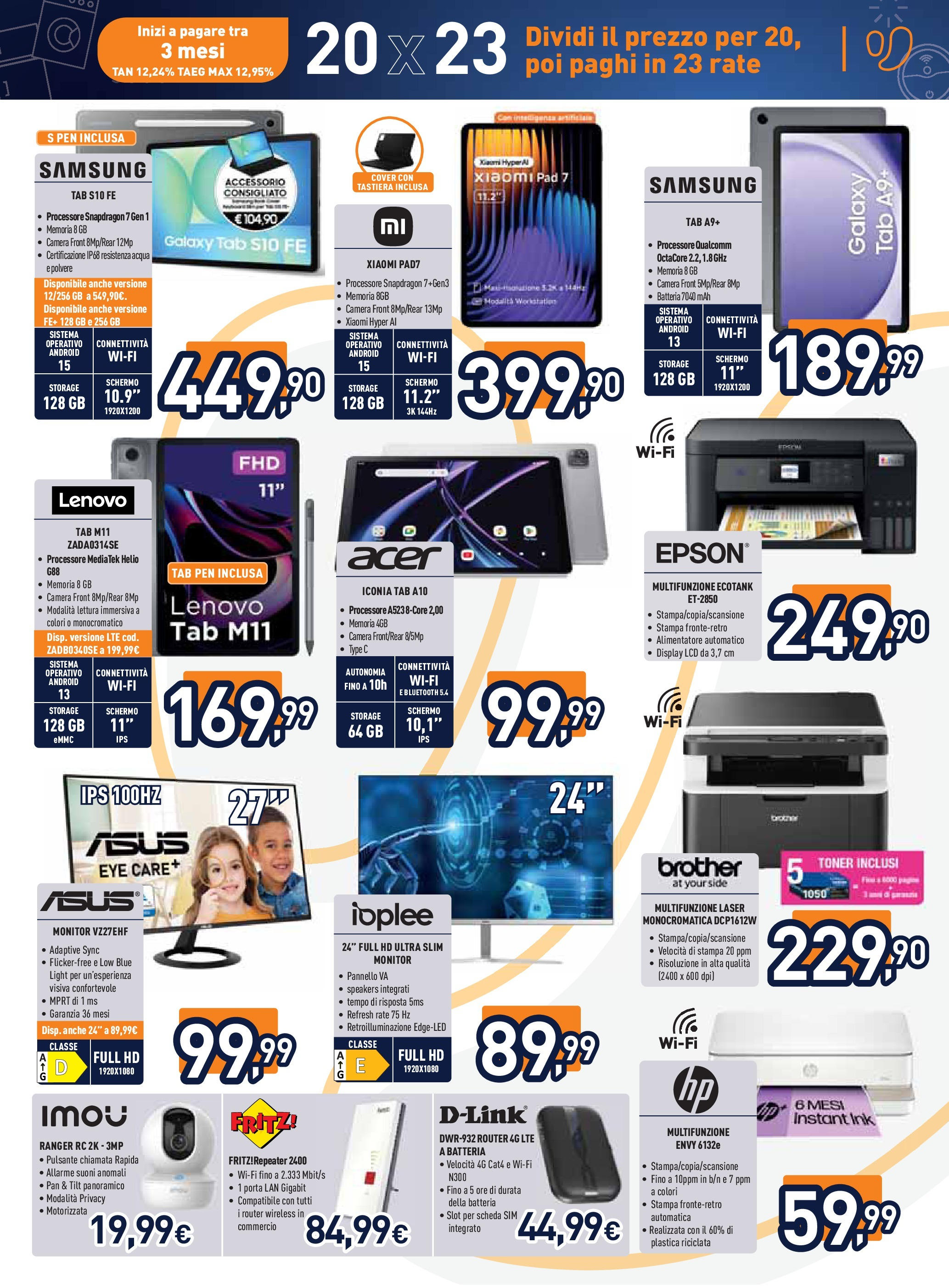 Nuovo Unieuro Tecnologia catalogo dal 03/07/2025 > offerte anteprima 🛍️ | Pagina: 13 | Prodotti: Router, Xiaomi, Schermo, Monitor