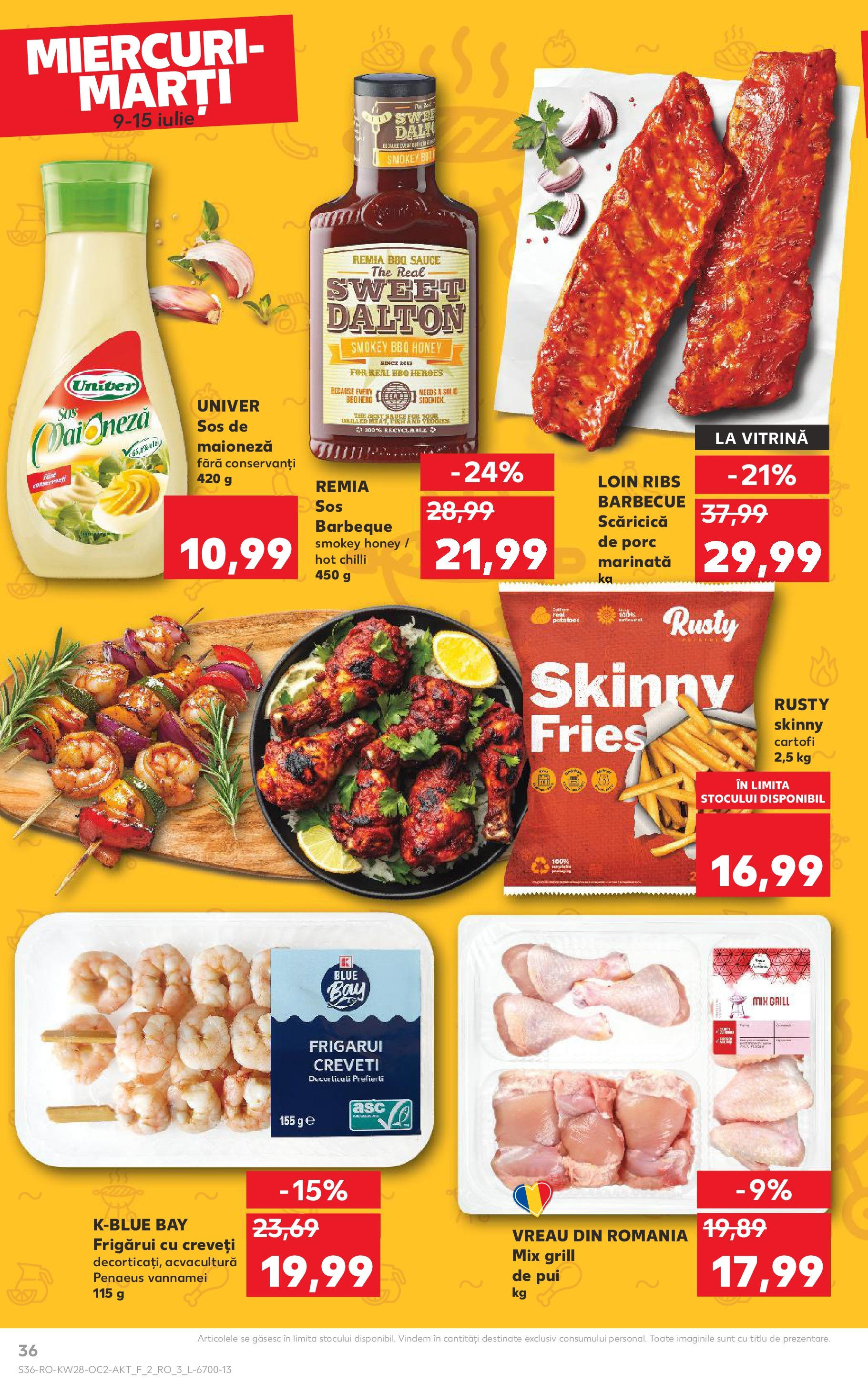 Catalog Kaufland - Râmnicu Vâlcea 09.07.2025 || Revista si Oferte | Pagină: 36 | Produse: Chilli, Grill, Hacıyatmaz Kedi Oyuncağı, Vitrină Catalog Kaufland - Râmnicu Vâlcea 09.07.2025 - Revista si Oferta | Pagină: 36 | Produse: Chilli, Grill, Hacıyatmaz Kedi Oyuncağı, Vitrină