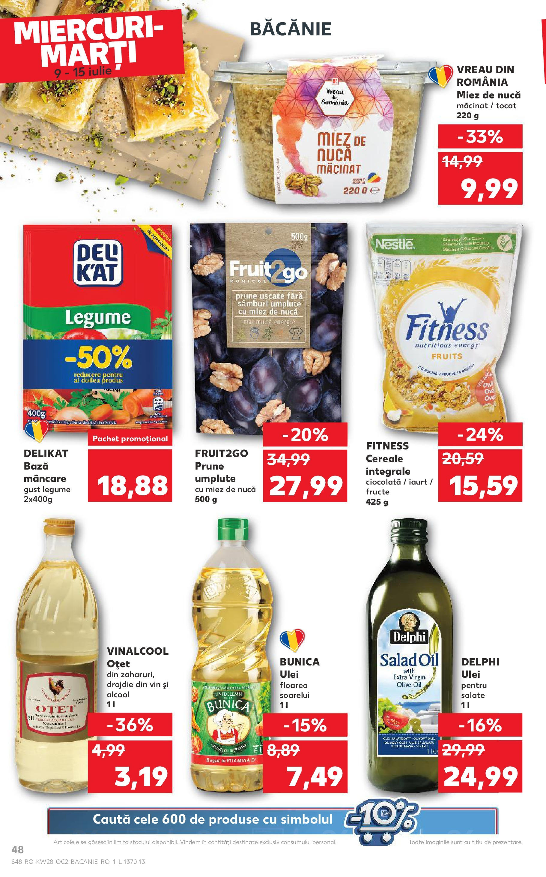 Kaufland - Catalog Kaufland până în data de 15.07.2025 08.07.2025 || Revista si Oferte | Pagină: 48 | Produse: Iaurt, Oțet, Vin, Legume Kaufland - Catalog Kaufland până în data de 15.07.2025 08.07.2025 - Revista si Oferta | Pagină: 48 | Produse: Iaurt, Oțet, Vin, Legume