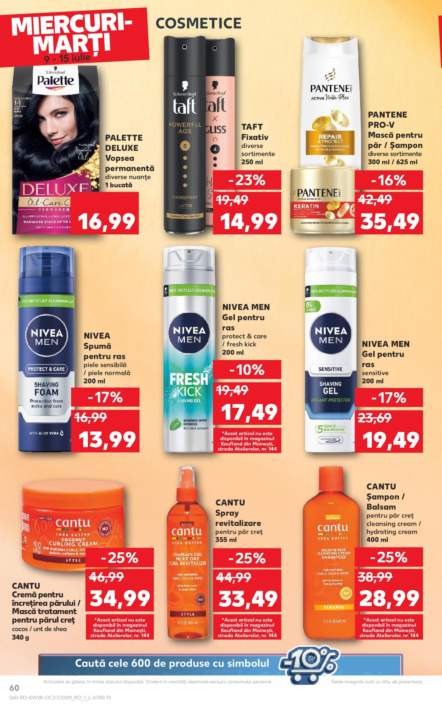 Catalog Kaufland - Râmnicu Vâlcea 09.07.2025 || Revista si Oferte | Pagină: 60 | Produse: Aloe vera, Șampon, Unt, Cremă Catalog Kaufland - Râmnicu Vâlcea 09.07.2025 - Revista si Oferta | Pagină: 60 | Produse: Aloe vera, Șampon, Unt, Cremă