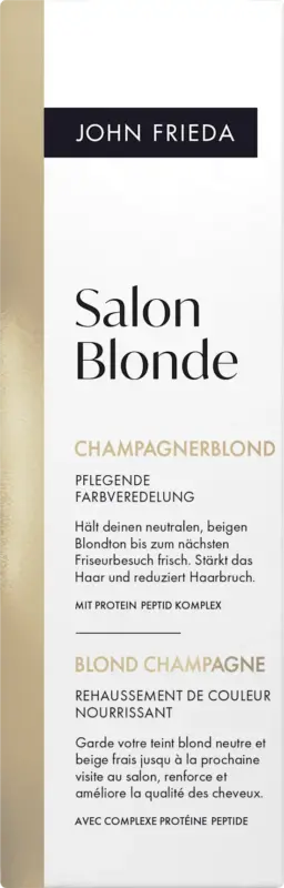 John Frieda Haartoner Salon Blonde Champagnerblond