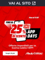 Media World APP DAYS da MediaWorld! - al 11.07.2025