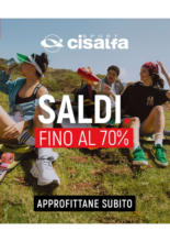 Saldi fino al 70%