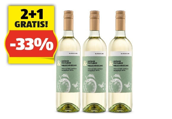 Gr. Veltliner Welschriesling, 0,75 l