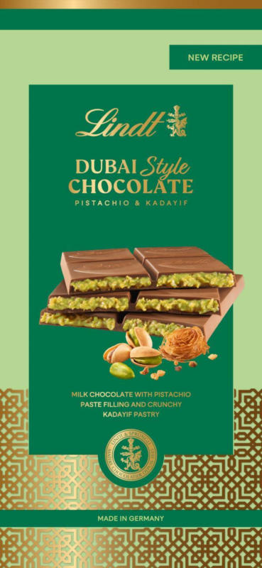 Lindt Млечен шоколад Dubai