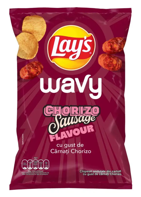 Lays Kартофен чипс Chorizo