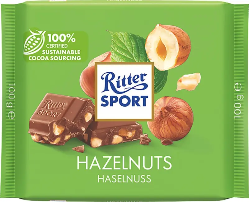 Ritter Sport Шоколад различни видове
