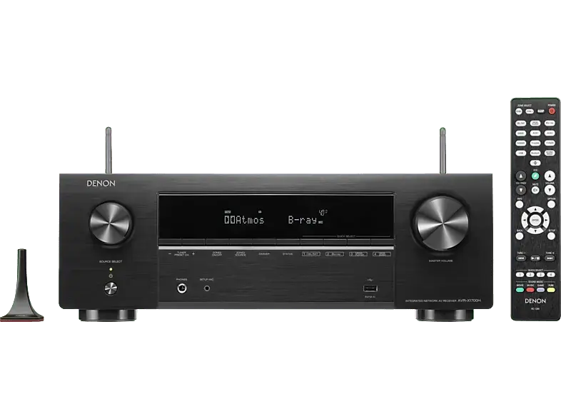 Denon AVR-X1700H AV-Receiver 7.2 Kanal, schwarz