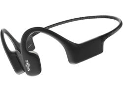 Shokz OpenSwim Bone-Conduction-MP3-Open-Ear-Kopfhörer, diamantschwarz; Schwimmkopfhörer