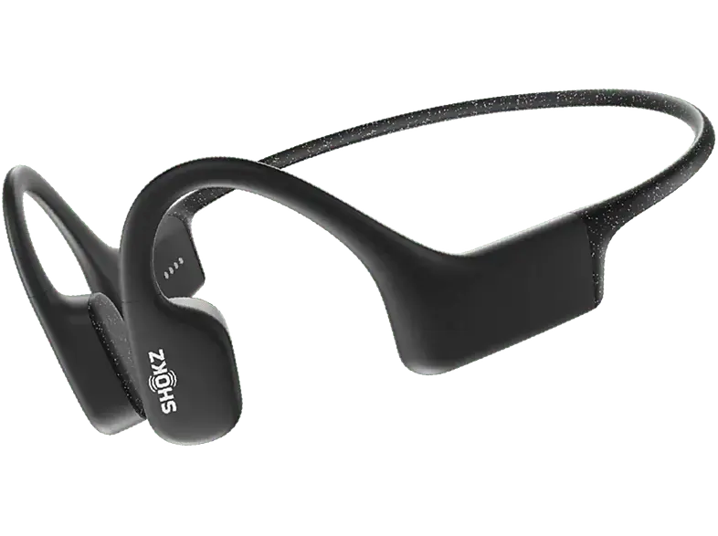 Shokz OpenSwim Bone-Conduction-MP3-Open-Ear-Kopfh&ouml;rer, diamantschwarz; Schwimmkopfh&ouml;rer