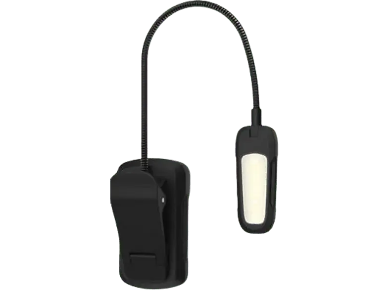 Ansmann Leselampe LED Book Light , Schwarz