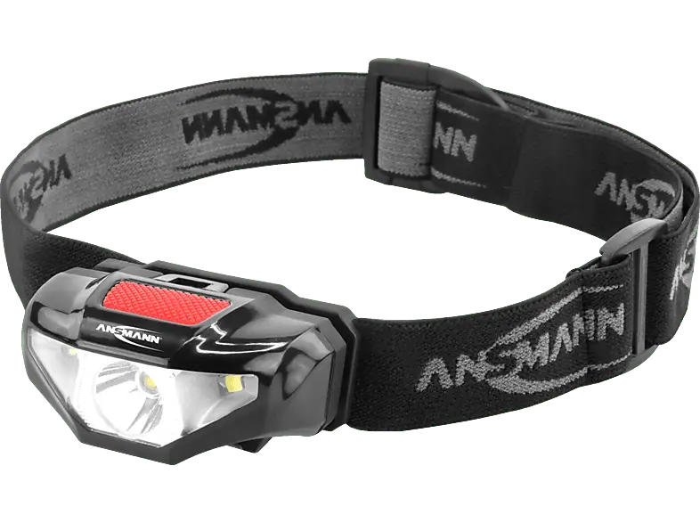 Ansmann Stirnlampe HD70B, Schwarz