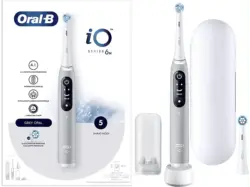 Oral-B iO Series 6 mit Reiseetui Elektrische Zahnbürste Grey Opal