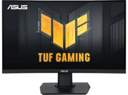 ASUS VG24VQER TUF 24 Zoll Curved Gaming Monitor, Full-HD, 1 ms Reaktionszeit, 250 cd/m², 180 Hz, Schwarz