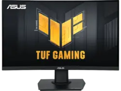 ASUS VG24VQER TUF 24 Zoll Curved Gaming Monitor, Full-HD, 1 ms Reaktionszeit, 250 cd/m², 180 Hz, Schwarz