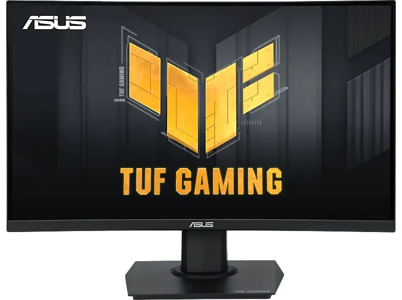 ASUS VG24VQER TUF 24 Zoll Curved Gaming Monitor, Full-HD, 1 ms Reaktionszeit, 250 cd/m², 180 Hz, Schwarz