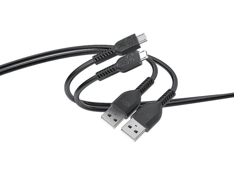 ISY IC-4102 Play&Charge Kabel 4m schwarz für PS4