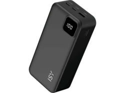 ISY IPP-27000 Powerbank, 27.000mAh, Schwarz