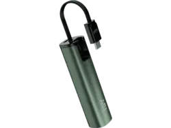 ISY IPP-5100 Mini Powerbank, 5000mAh, Grün